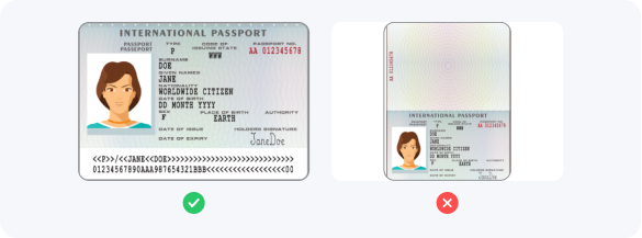 Document crop example